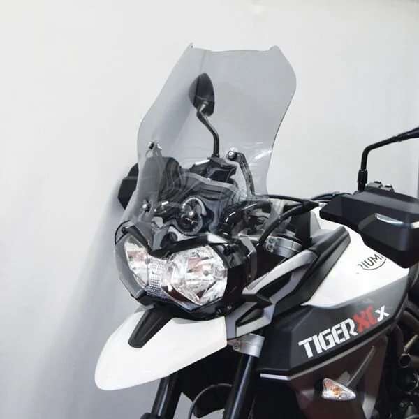 Cupolino Isotta Basso Regolabile Tiger 800 XRX-XCX 2015 Fumè Chiaro Più Venduto