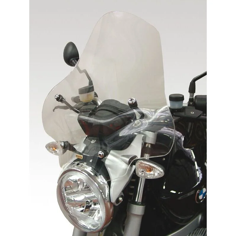 Spedito Oggi Cupolino Isotta Medio per BMW R 1200 R 2006 - 2010 Trasparente