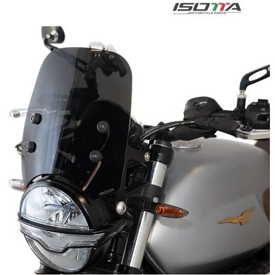 Cupolino Isotta Medio Per Moto Guzzi V7 III STONE E5 2020 Trasparente Compra Oggi Stesso