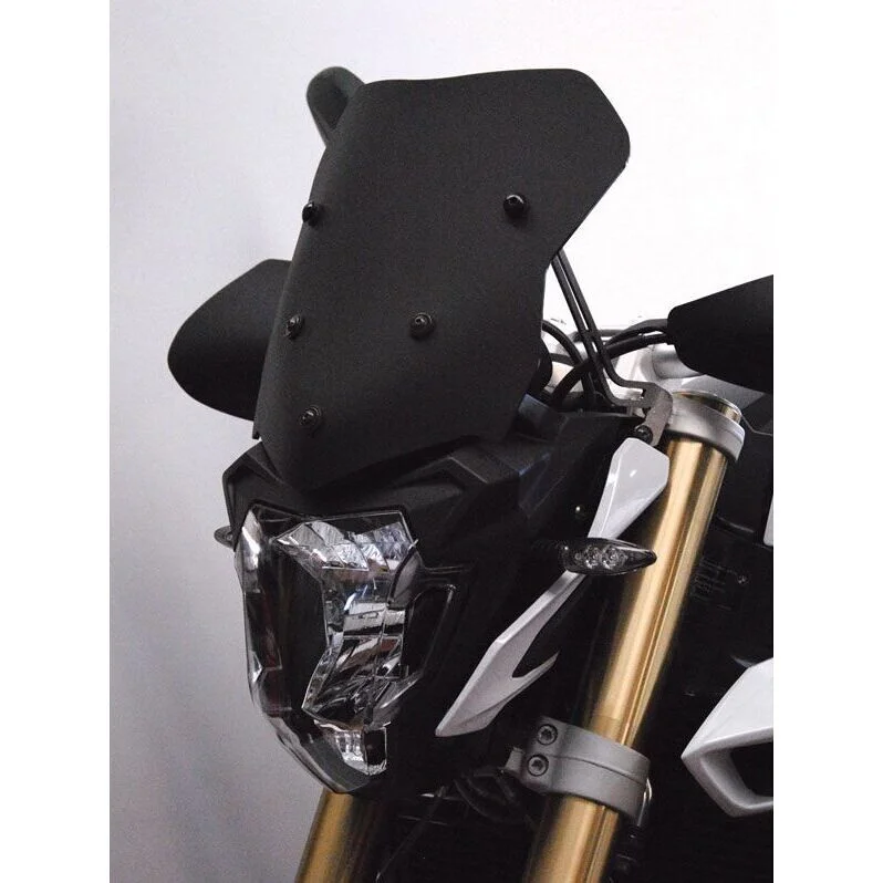 Cupolino Isotta Per BMW F 800 R 2015 > 2019Su Attacchi Originali Nero Opaco Offerta Lampo