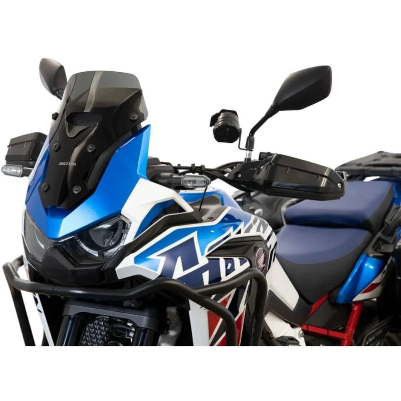 Spedito Oggi Cupolino Isotta Rally Honda AFRICA TWIN CRF 1100L ADV SPORT 2020 - 2023 Fumè Scuro