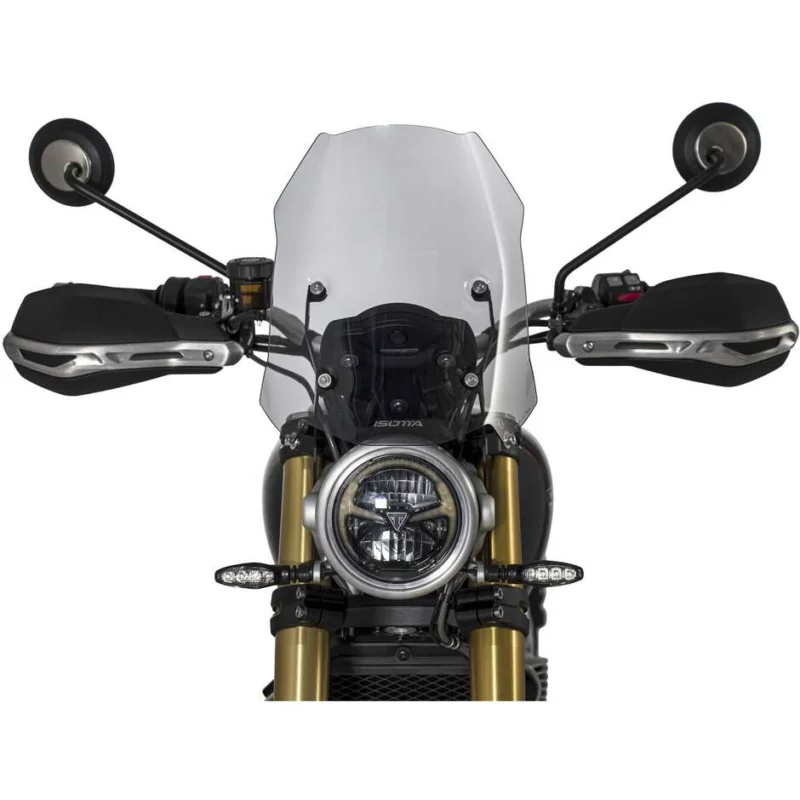 Offerta Cupolino Isotta Rally Plus Per TRIUMPH Scrambler 1200 X/XE (2024-25) Fumè Chiaro
