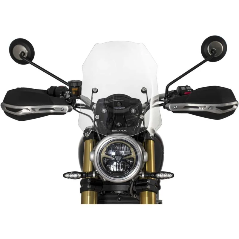 Occasione Cupolino Isotta Rally Plus Per TRIUMPH Scrambler 1200 X/XE (2024-25) Trasparente
