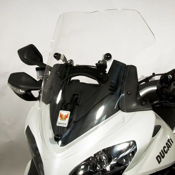 Nuova Collezione Cupolino Media Protezione Isotta Ducati MULTISTRADA 1200 Trasparente