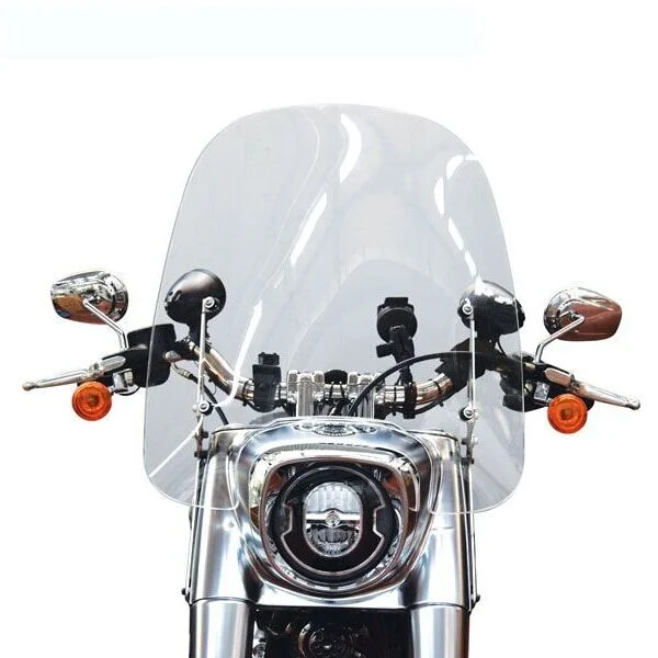 Cupolino Medio Isotta Per HARLEY DAVIDSON FAT BOY Dal 2018 Trasparente Nuova Collezione