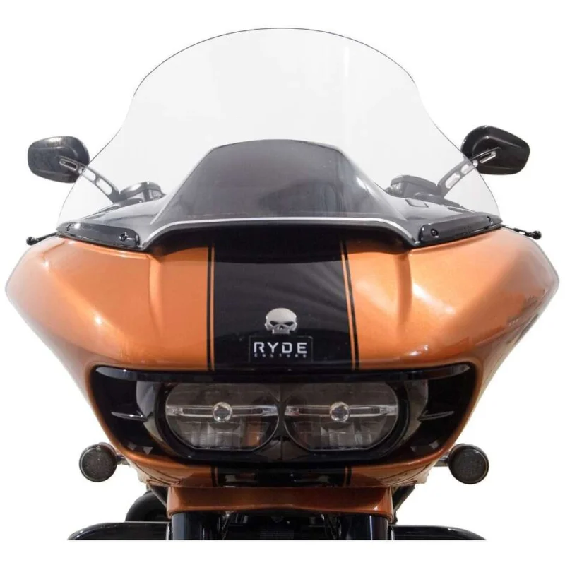 Consegna Rapida Cupolino medio Per HD ROAD GLIDE TOURING 2023 Trasparente