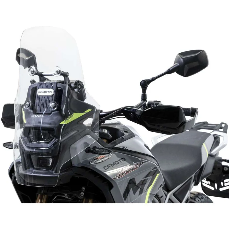Professionale Cupolino Moto Isotta Storm Guard Per CF MOTO MT 450 Dal 2024 Trasparente
