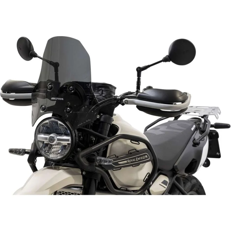 Più Venduto Cupolino Moto Rally Basso Isotta Per Royal Enfield Himalayan 450 Fumè Scuro