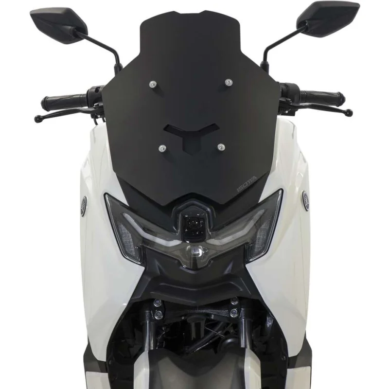 Cupolino Sportivo Isotta Per Yamaha N-Max 125 Nero Opaco Offerta Limitata