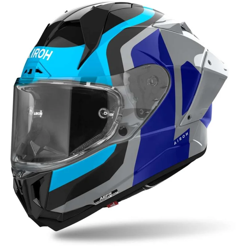Super Prezzo Airoh GP 800 COMPETITION Full Face Motorcycle Helmet Glossy Blue