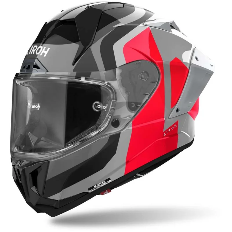 Airoh GP 800 COMPETITION Full Face Motorcycle Helmet Glossy Red Offerta Del Giorno