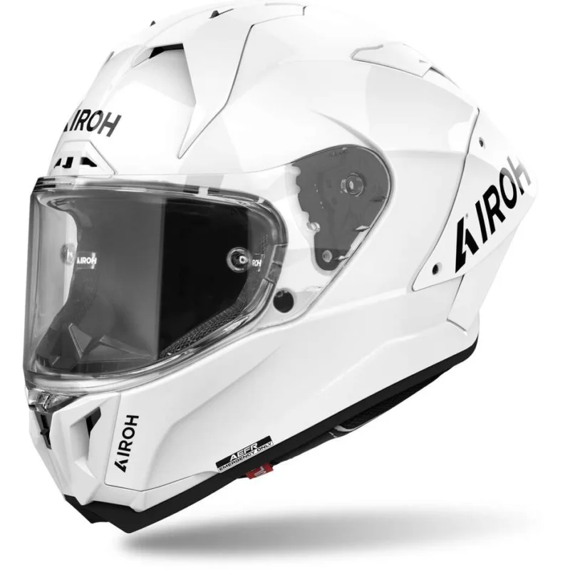 Airoh GP 800 FIM RACING #1 Full Face Motorcycle Helmet, Gloss White Sconto