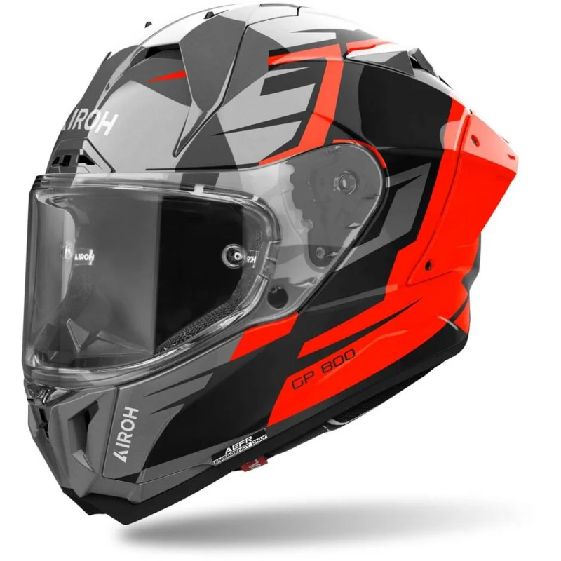 Offerta Airoh GP 800 MASTER Full Face Motorcycle Helmet Gloss Orange