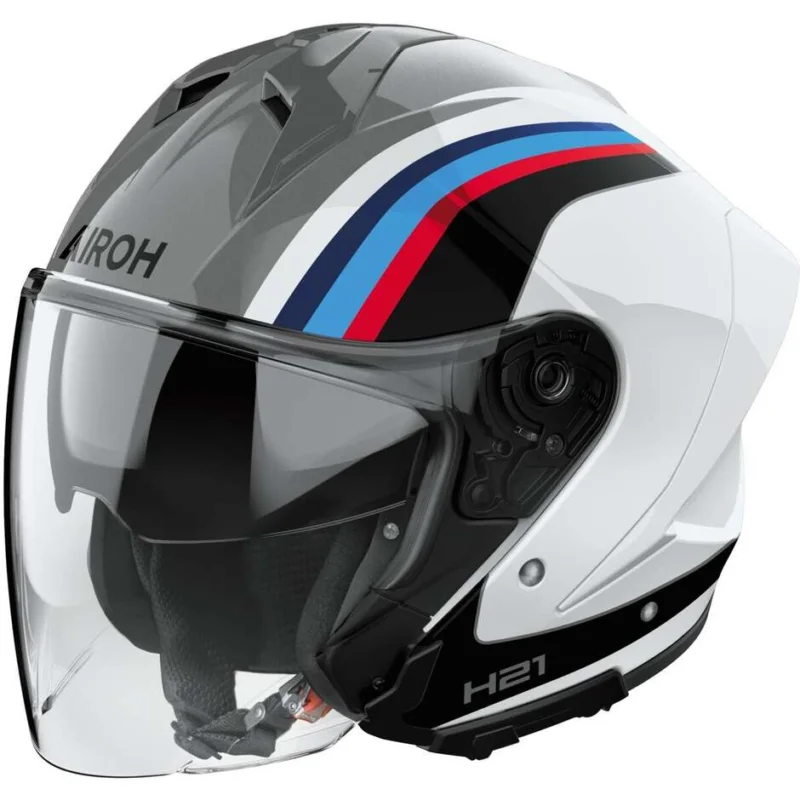 Esclusivo Airoh H21 ARROW Glossy Jet Motorcycle Helmet