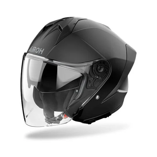 Spedito Oggi Airoh H21 COLOR Jet Motorcycle Helmet Matte Black