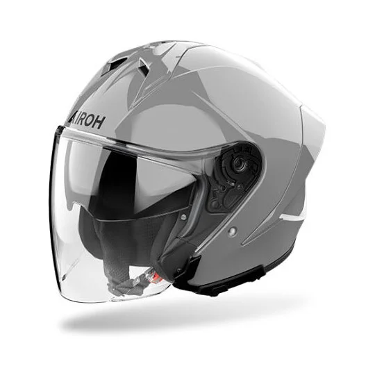 Soddisfatti O Rimborsati Airoh H21 Jet Motorcycle Helmet COLOR Concrete Dark Gloss