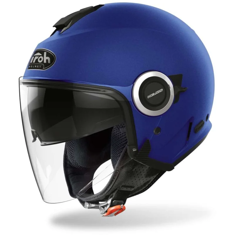 Airoh HELIOS Color Double Visor Motorcycle Helmet Color Concrete Blue Matt Ultimissimo Modello