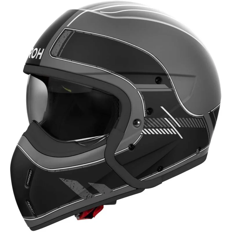 Airoh J110 RASTER Jet Motorcycle Helmet Matt Black Nuova Collezione