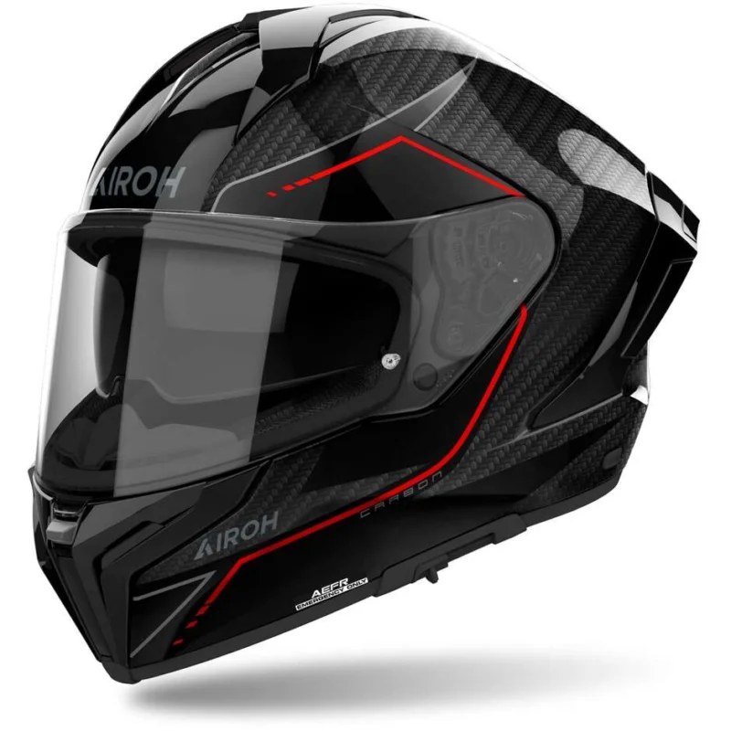 Popolare Airoh MATRYX Carbon Stylish Glossy Full Face Motorcycle Helmet