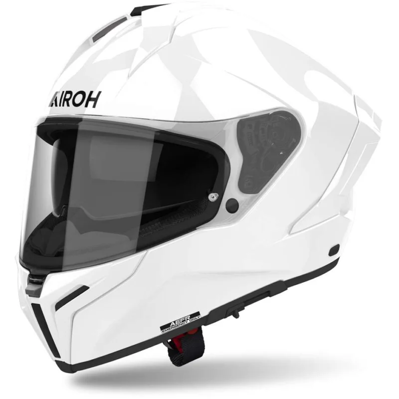 Solo Oggi Airoh MATRYX Full Face Motorcycle Helmet in Gloss White