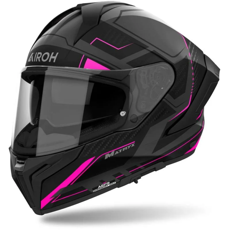 Airoh MATRYX ROCKET Full Face Motorcycle Helmet Matt Pink Quantità Limitata