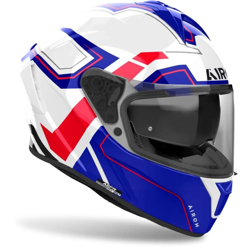 Airoh SPARK 2 DART Full Face Motorcycle Helmet Blue Red Glossy Economico