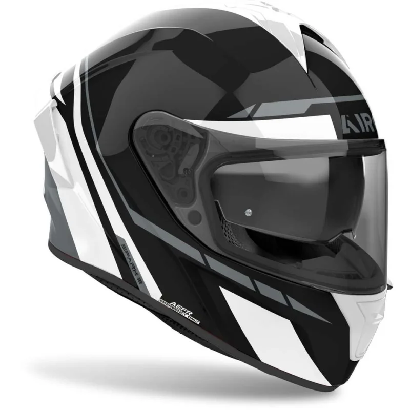 Airoh SPARK 2 SPINNER Full Face Motorcycle Helmet White Più Venduto