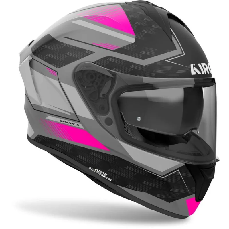 Airoh SPARK 2 ZENITH Matt Pink Full Face Motorcycle Helmet Direttamente Dal Produttore