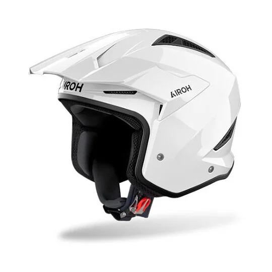 Affare Airoh TRR II COLOR Jet Trial Motorcycle Helmet Gloss White