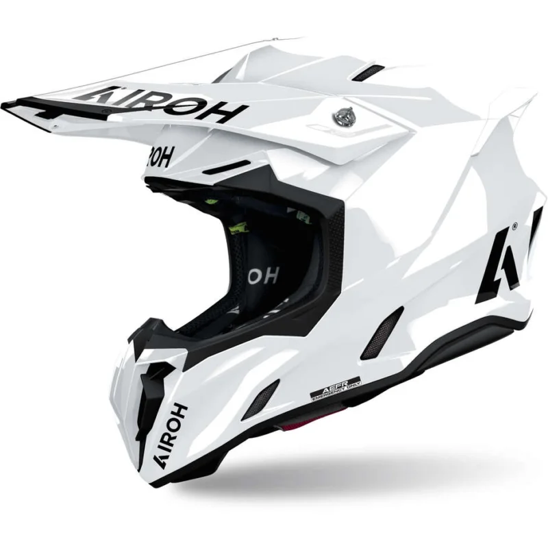 Airoh TWIST 3 COLOR White Cross Enduro Motorcycle Helmet Bestseller