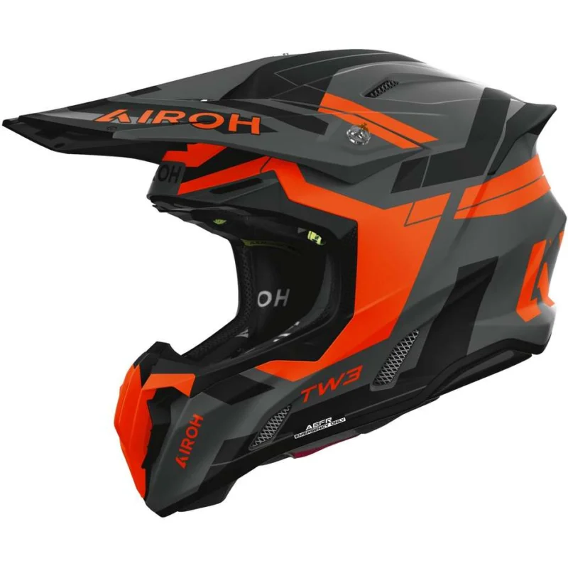 Offerta Speciale Airoh Twist 3 Dynasty Motocross Enduro Helmet, Matte Orange