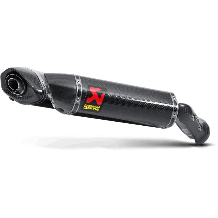 Akrapovic 2 Slip One S-Y10SO10-HZC Carbon Silencers Approved Yamaha YZF R1 2013 A Buon Prezzo