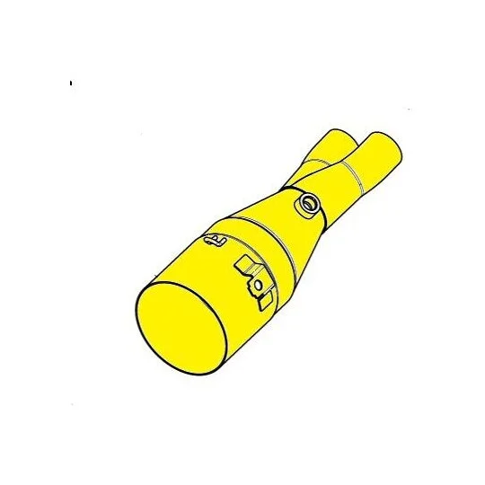 Ordina Subito Akrapovic C-Y5R3/1 Y-shaped central connecting pipe For T-Max (20-26); YZF-R6 (10-16)