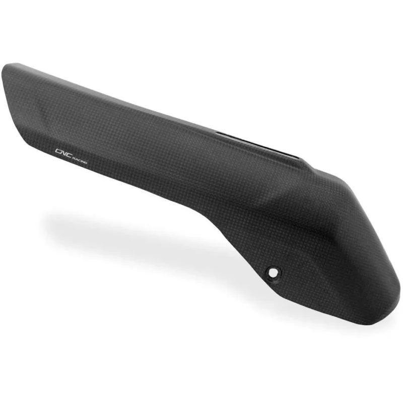 Akrapovic Ducati Multistrada V4 Exhaust Heat Shield - Carbon CNC Racing ZA998 Matte Occasione Imperdibile