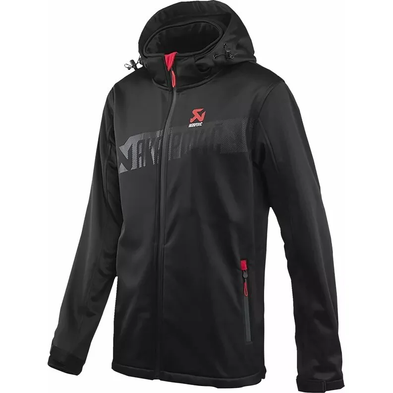 Akrapovic Men's Softshell Jacket 802082 Black M Ultimissimo Modello