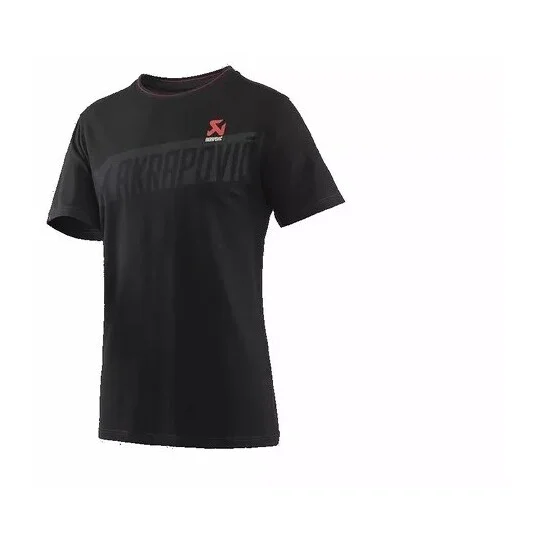 Promozione Esclusiva Akrapovic Men's T-Shirt 802042 Black S