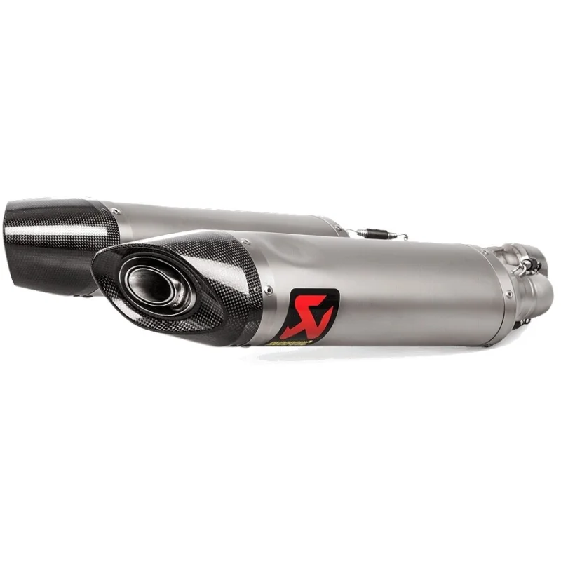 Akrapovic Motorcycle Exhaust Slip Online S-A9SO1-HDT/1 Titanium Aprilia Shiver 900 Spedizione Espresso