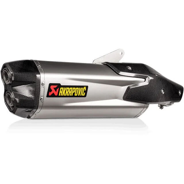 Occasione Imperdibile Akrapovic Motorcycle Exhaust Slip On Line S-K10SO30-HGIT Titanium Kawasaki Ninja H2 SX