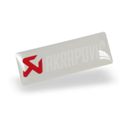 Prezzo Di Fabbrica Akrapovic P-CST1POFILL Clear Sticker 30mm x 11mm