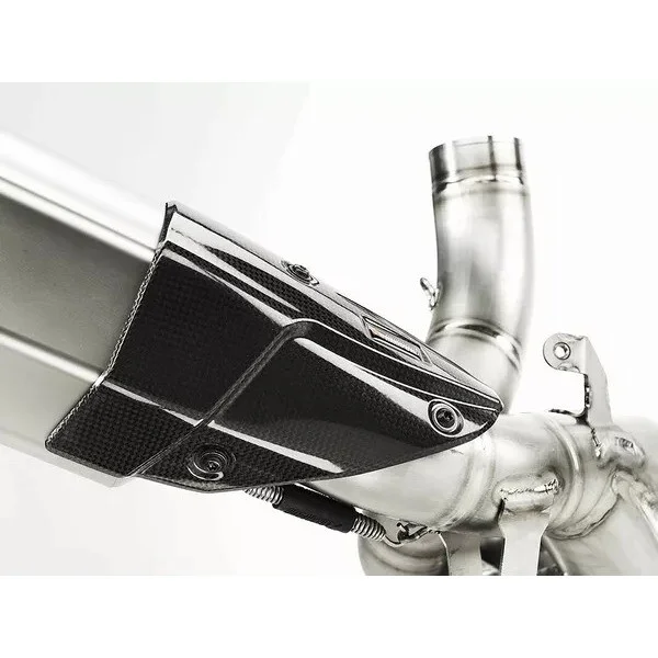 Nuova Collezione Akrapovic P-HSD12SO4 Heat Shield Specific for DUCATI Multistrada1200/S (15-17); MT-10 (16-20); MT-10SP (17-20)