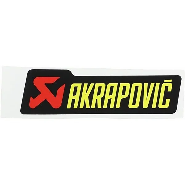 Akrapovic P-HST2AL sticker 150mm Nuovo Arrivo