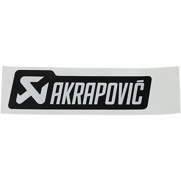 Akrapovic P-HST4ALMONO sticker 135mm Bestseller