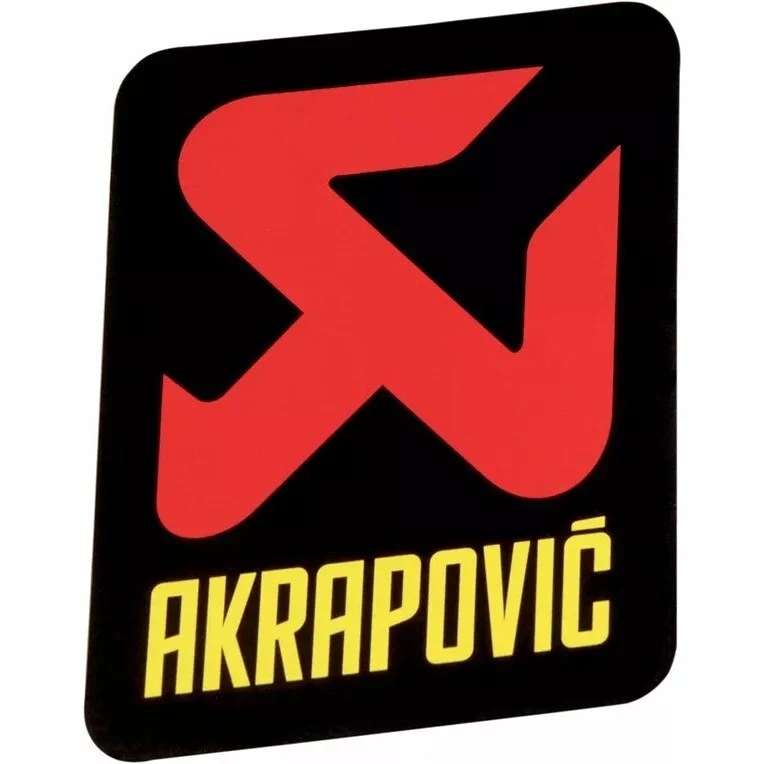 Economico Akrapovic P-VST1AL sticker 95mm
