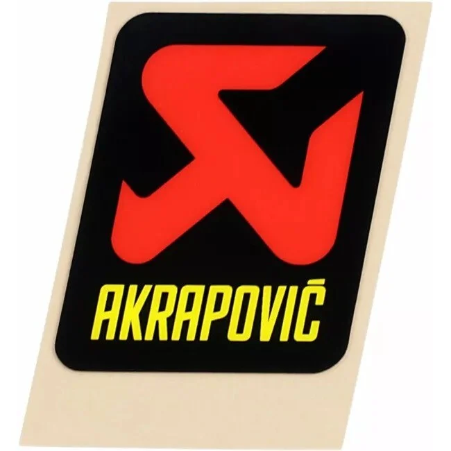 Akrapovic P-VST3PO sticker 60mm Offerta