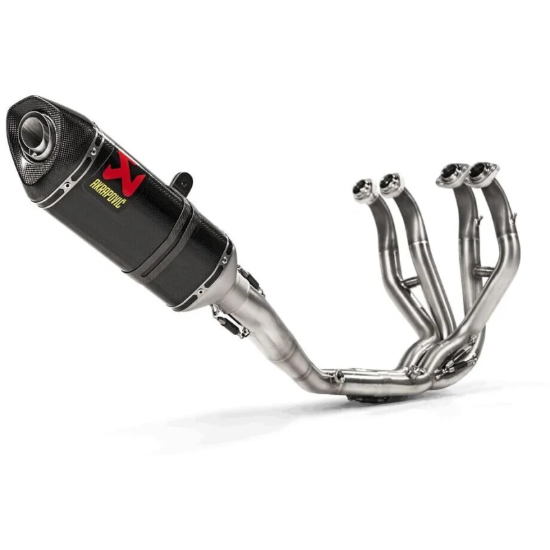 Akrapovic Racing Line Street Complete Exhaust S-K6R11-RC/1 For KAWASAKI ZX-6 R 636 Ninja (23-26) Must-Have