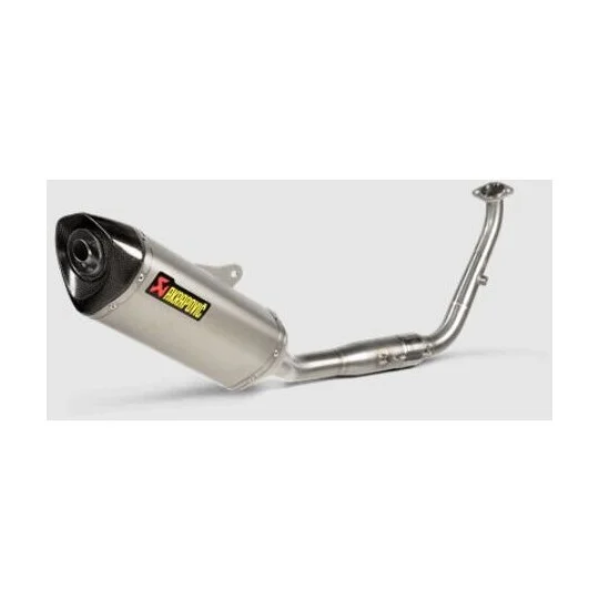 Nuova Collezione Akrapovic Racing Line Street S-Y125R11-HZT Full Exhaust System for YAMAHA MT-125 / YZF-R25 (21-26)