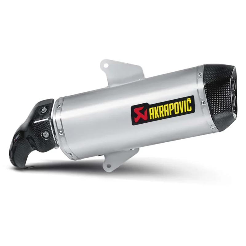 Akrapovic S-A8SO2-HWSS Slip-On Exhaust Specific For APRILIA SRV850 (12-16); GILERA GP800 (08-12) Nuova Collezione