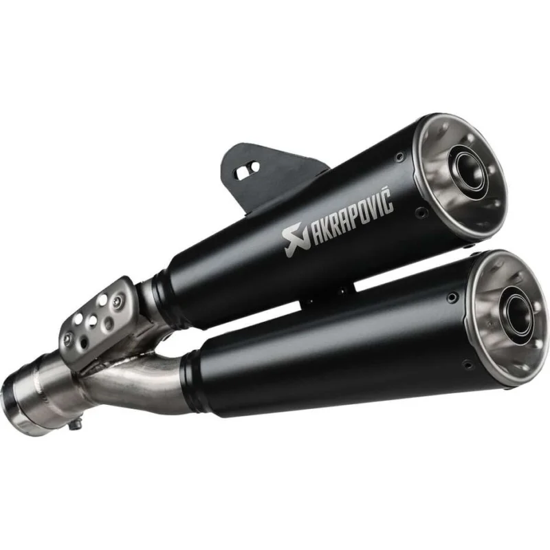 Akrapovic S-B12SO25-HISSSBL Slip-On Exhaust for BMW R 12 ABS (24-26) Promozione