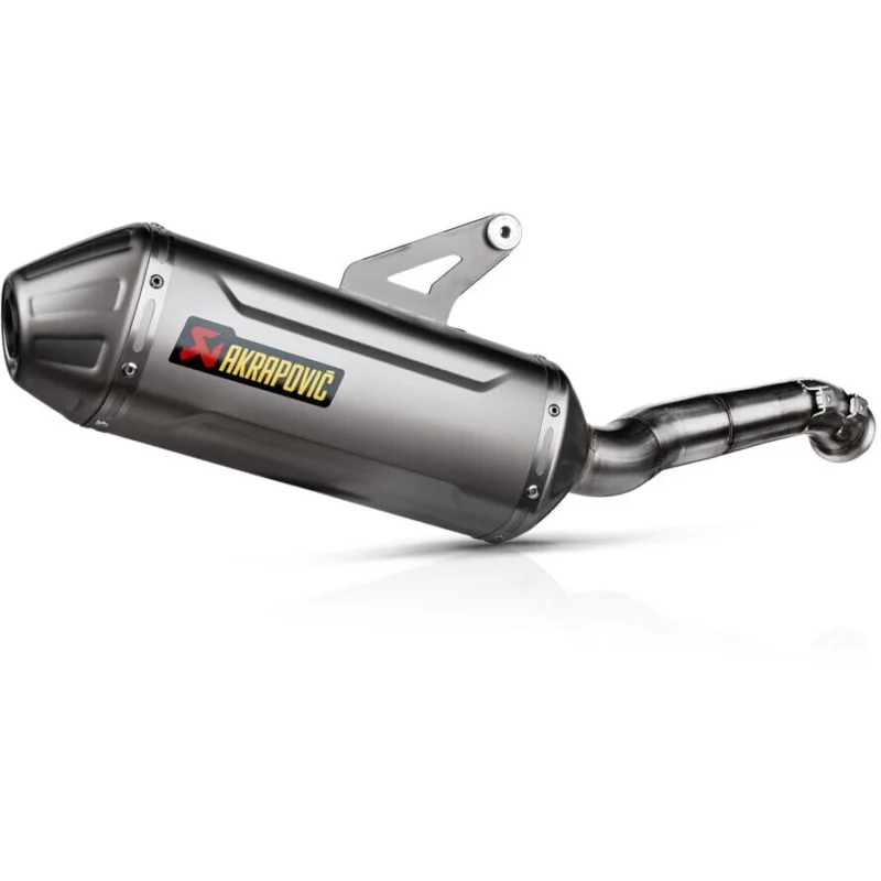 Akrapovic S-CF8SO4-HFTT Slip-On Exhaust Muffler For CF MOTO MT-800 ABS (24-26) Popolare