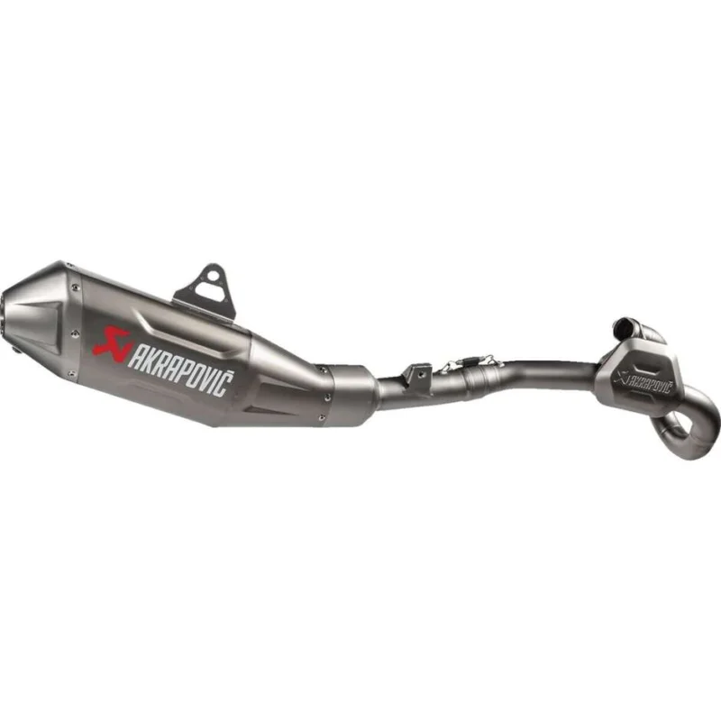 Akrapovic S-H4E1-FDHLT Evolution Line Complete Exhaust System for Honda CRF 450 RX (21-24); CRF 450 R (21-24) Consegna Rapida
